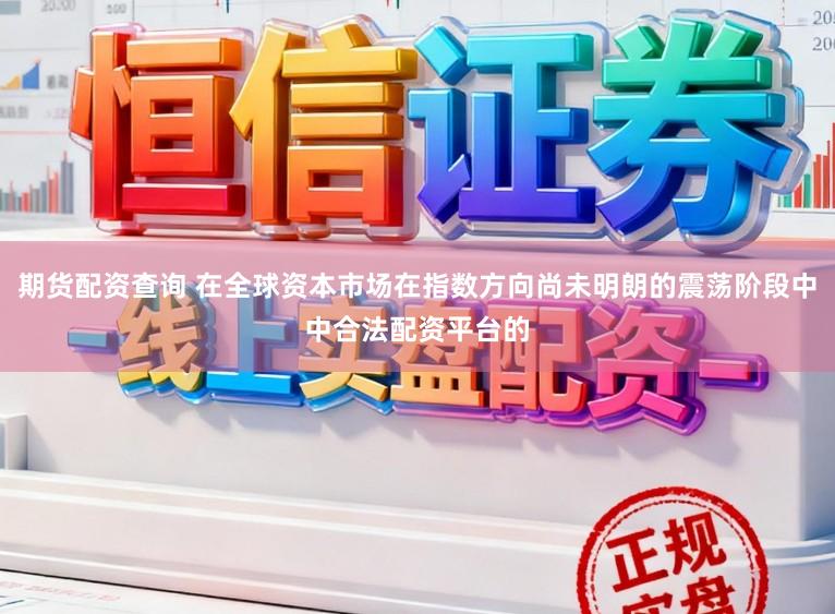 期货配资查询 在全球资本市场在指数方向尚未明朗的震荡阶段中中合法配资平台的